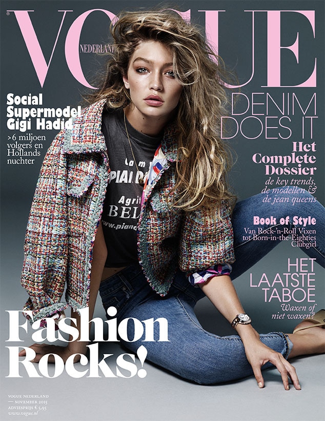 See Gigi Hadid's Stunning Pics From Vogue Netherlands - E! Online